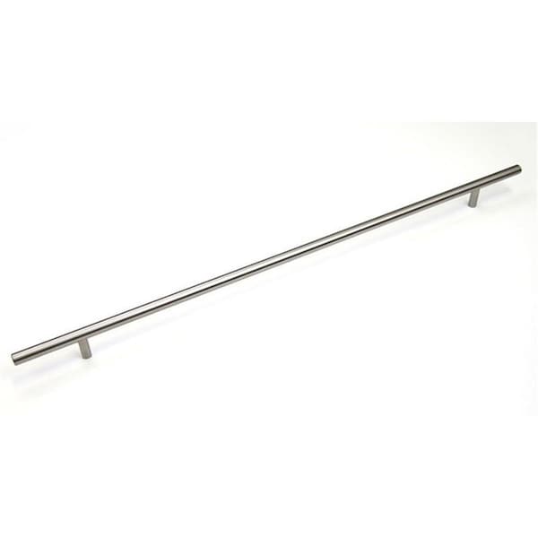 Pipers Pit 39.375 in. Solid Stainless Steel Brushed Nickel Kitchen Bar Handle PI1725241 - main